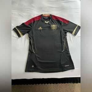 Adidas Mexico Soccer Jersey Black 2011-2012